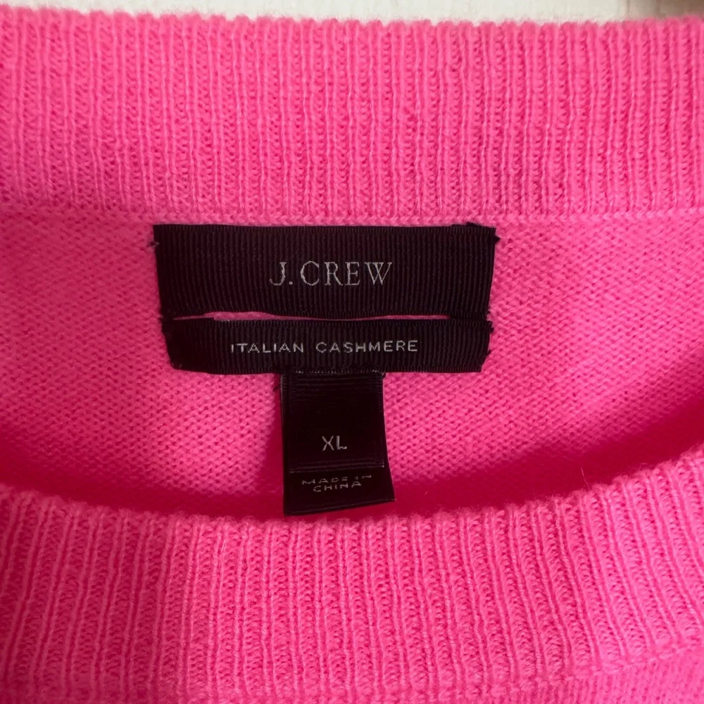 J. Crew Italian cashmere pullover. - Picture 4 of 7